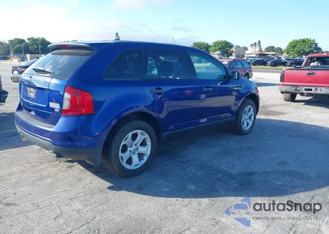 2013 Ford Edge Se from USA, damaged, VIN 2FMDK4GC0DBB18259